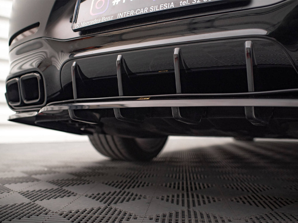 Rear Splitter (Vertical Bars) Mercedes AMG GT 63S 4-door Coupe Aero
