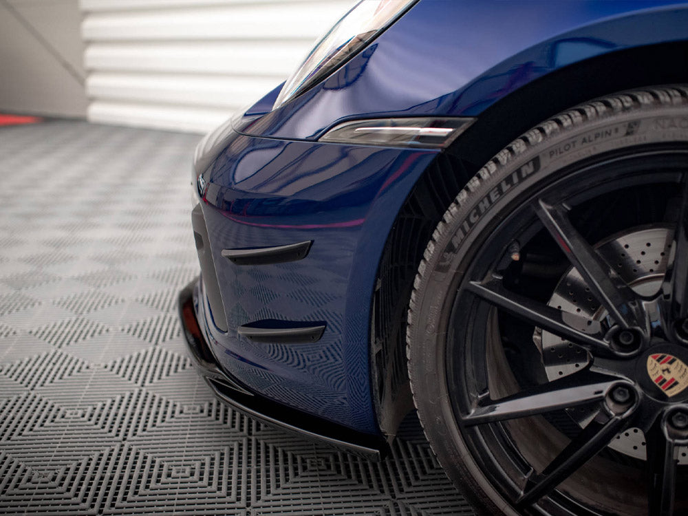 Front Bumper Wings (Canards) Porsche 911 Carrera Aero 992