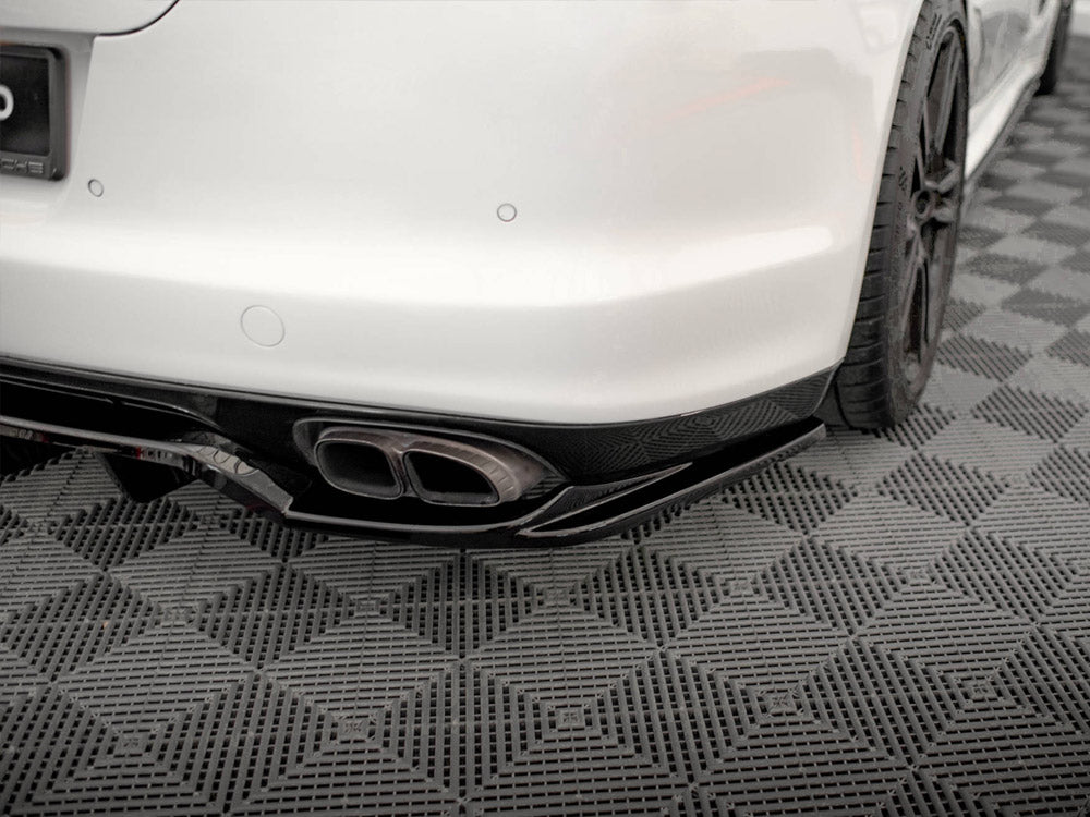 Rear Splitter (Vertical Bars) Porsche Panamera Turbo 970