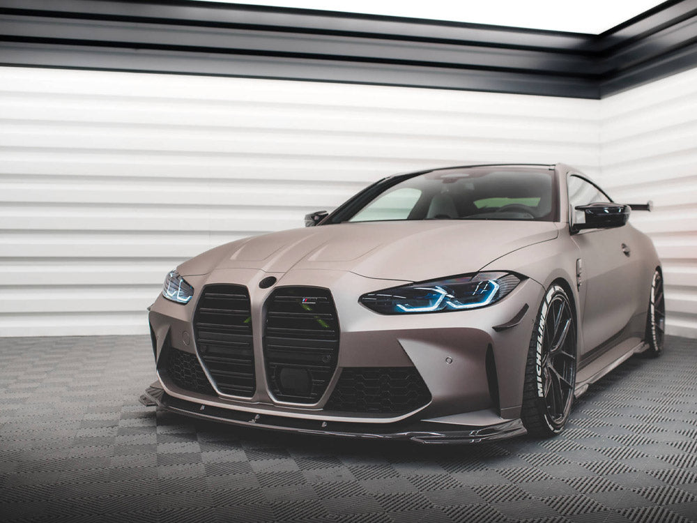 Carbon Fiber Front Splitter V.2 Bmw M4 G82 / M3 G80