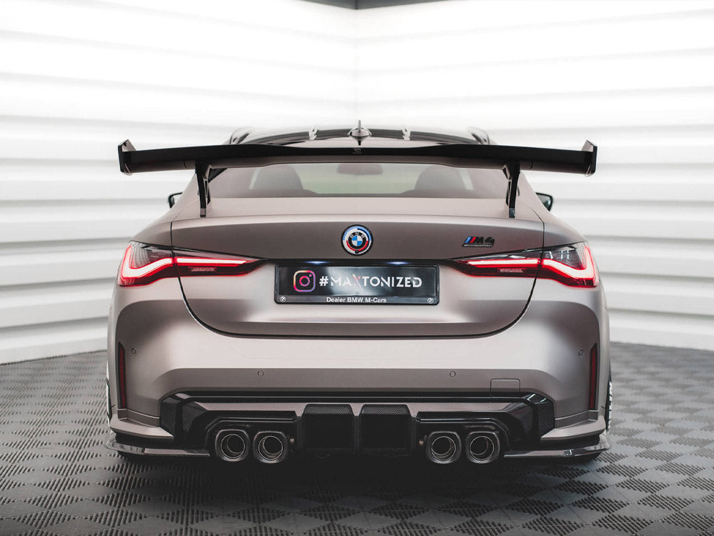 Carbon Fiber Rear Side Splitters Bmw M4 G82
