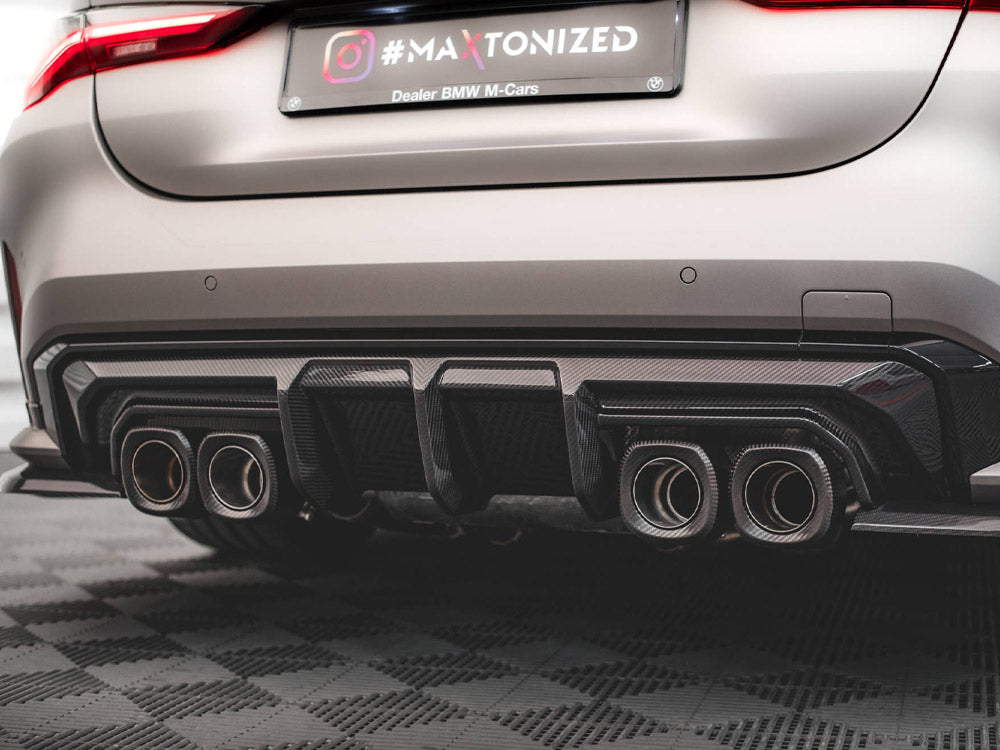 Carbon Fiber Rear Diffuser Bmw M4 G82 / M3 G80