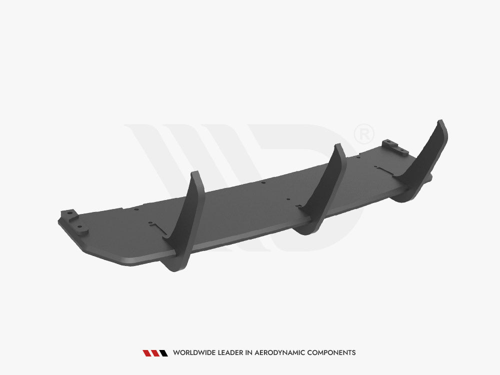Street Pro Rear Diffuser Mercedes C Coupe AMG-Line C204