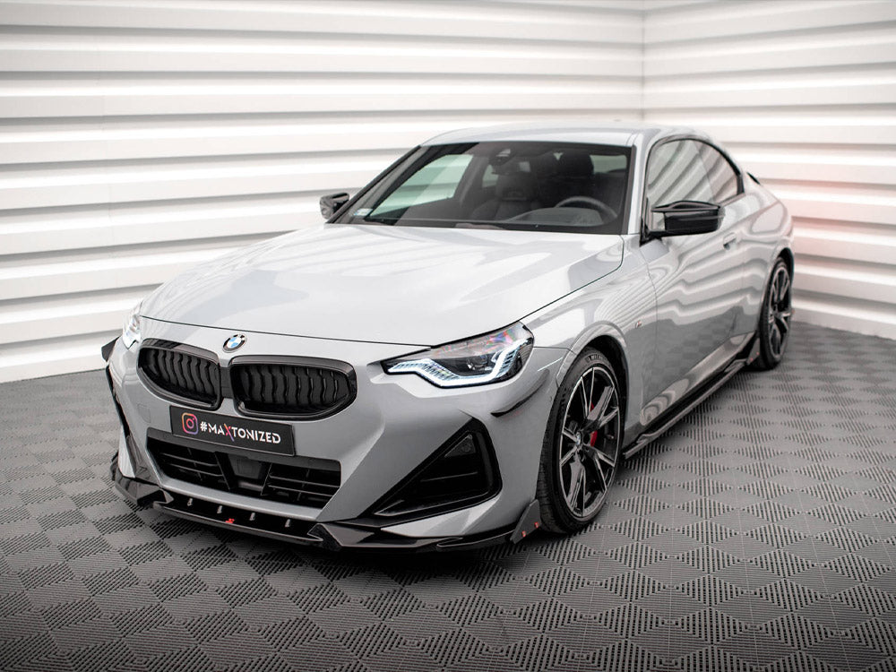 Front Splitter V.2 + Flaps Bmw 2 Coupe M-Pack / M240I G42