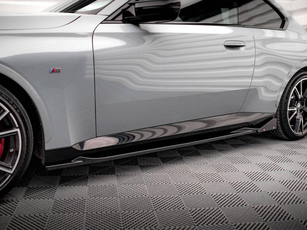Side Skirts Diffusers V.2 + Flaps Bmw 2 Coupe M-Pack / M240I G42