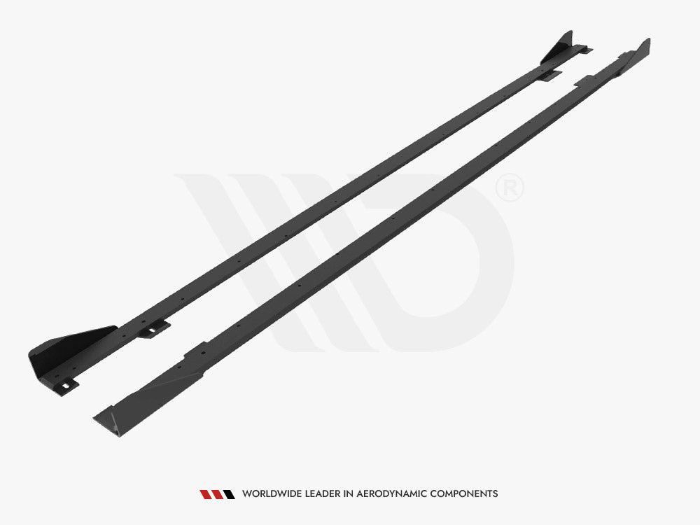 Street Pro Side Skirts Diffusers + Flaps Bmw 2 Coupe M-Pack / M240I G42