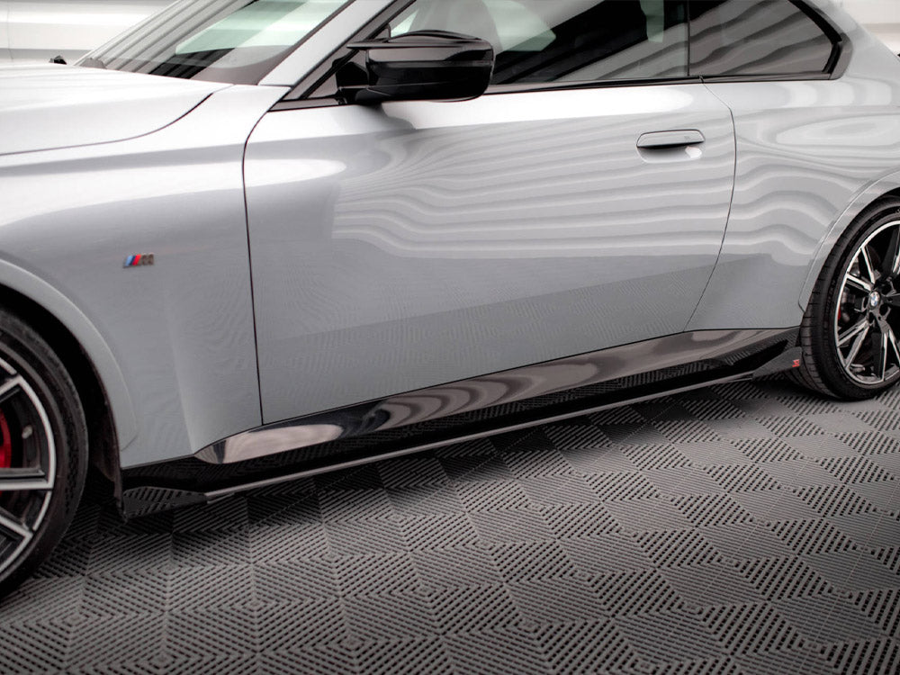 Street Pro Side Skirts Diffusers + Flaps Bmw 2 Coupe M-Pack / M240I G42