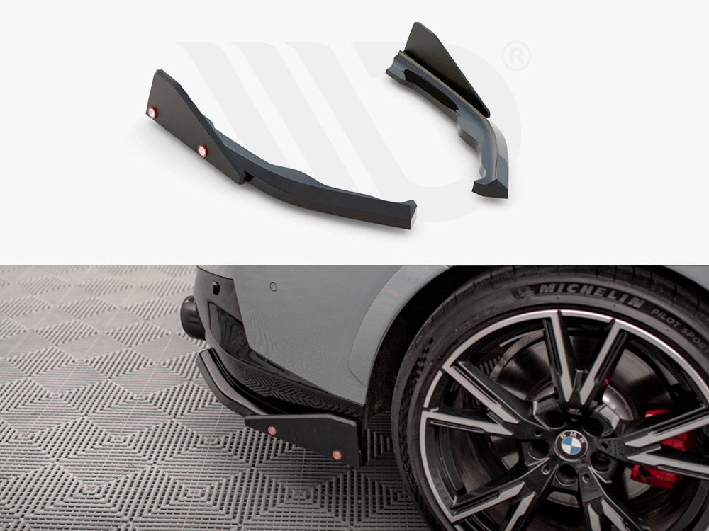 Rear Side Splitters V.2 + Flaps Bmw 2 Coupe M240I G42