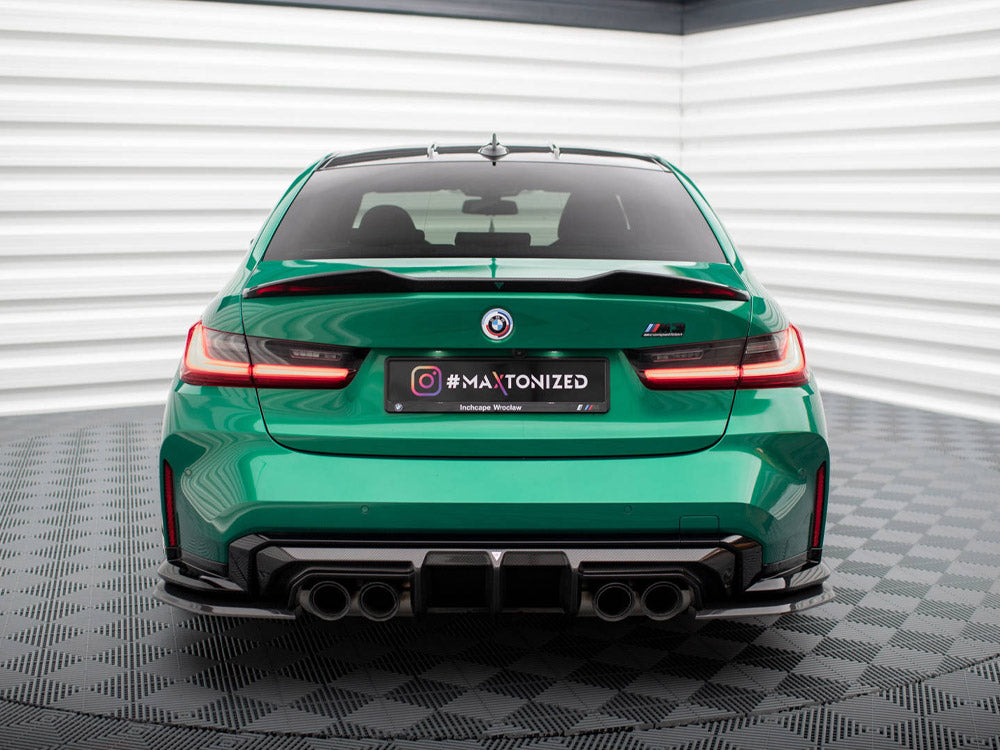 Carbon Fiber Rear Side Splitters Bmw M3 Sedan / Touring G80 / G81