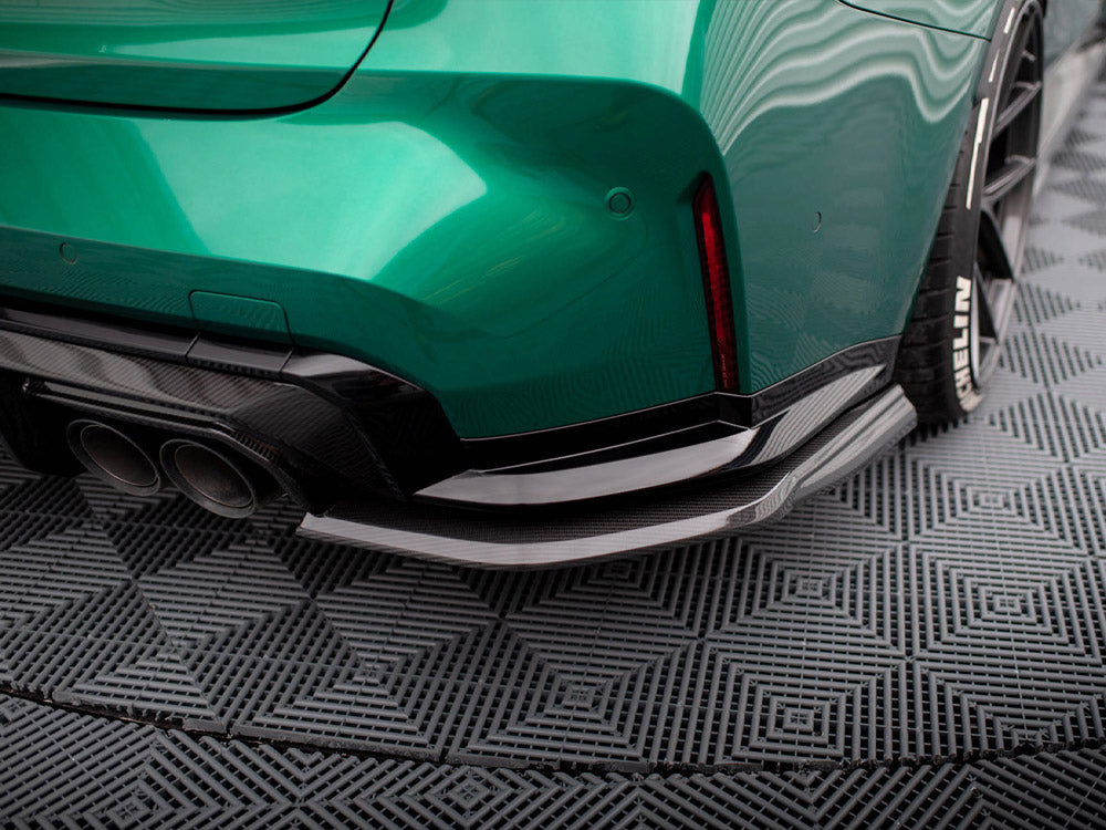 Carbon Fiber Rear Side Splitters Bmw M3 Sedan / Touring G80 / G81
