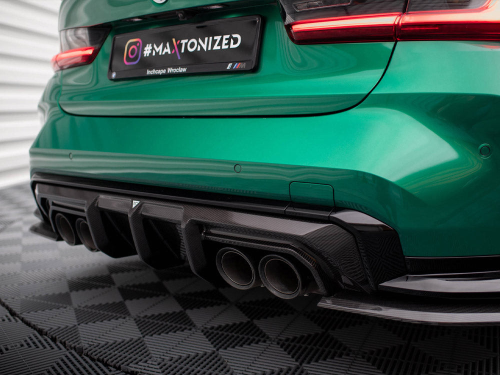 Carbon Fiber Rear Diffuser Bmw M4 G82 / M3 G80