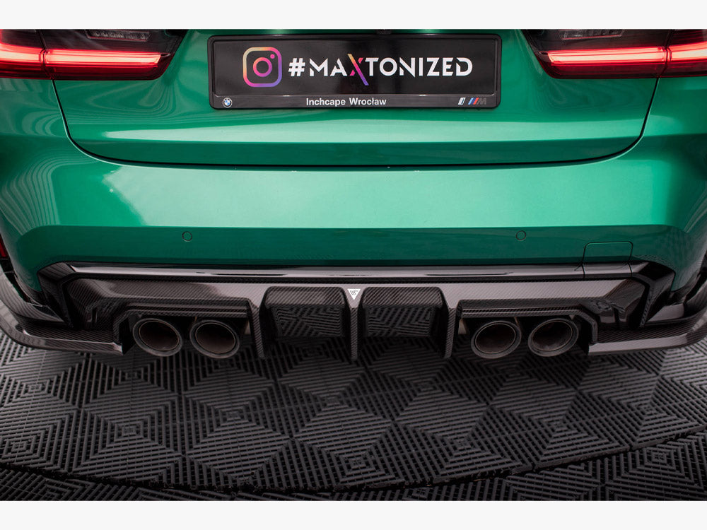 Carbon Fiber Rear Diffuser Bmw M4 G82 / M3 G80