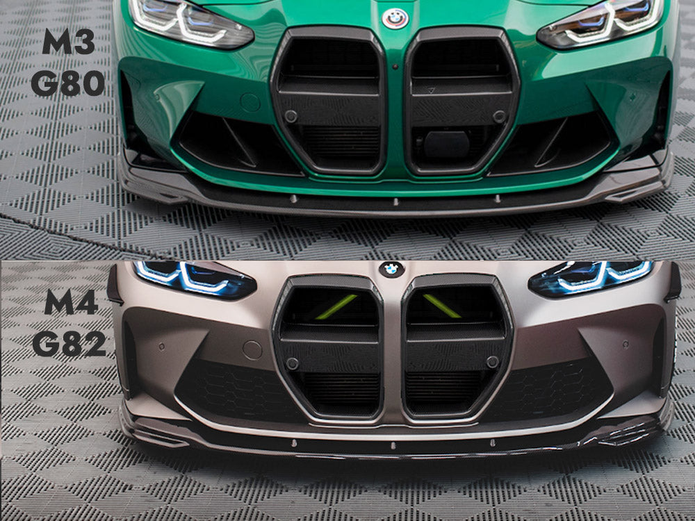 Carbon Fiber Front Splitter V.2 Bmw M4 G82 / M3 G80
