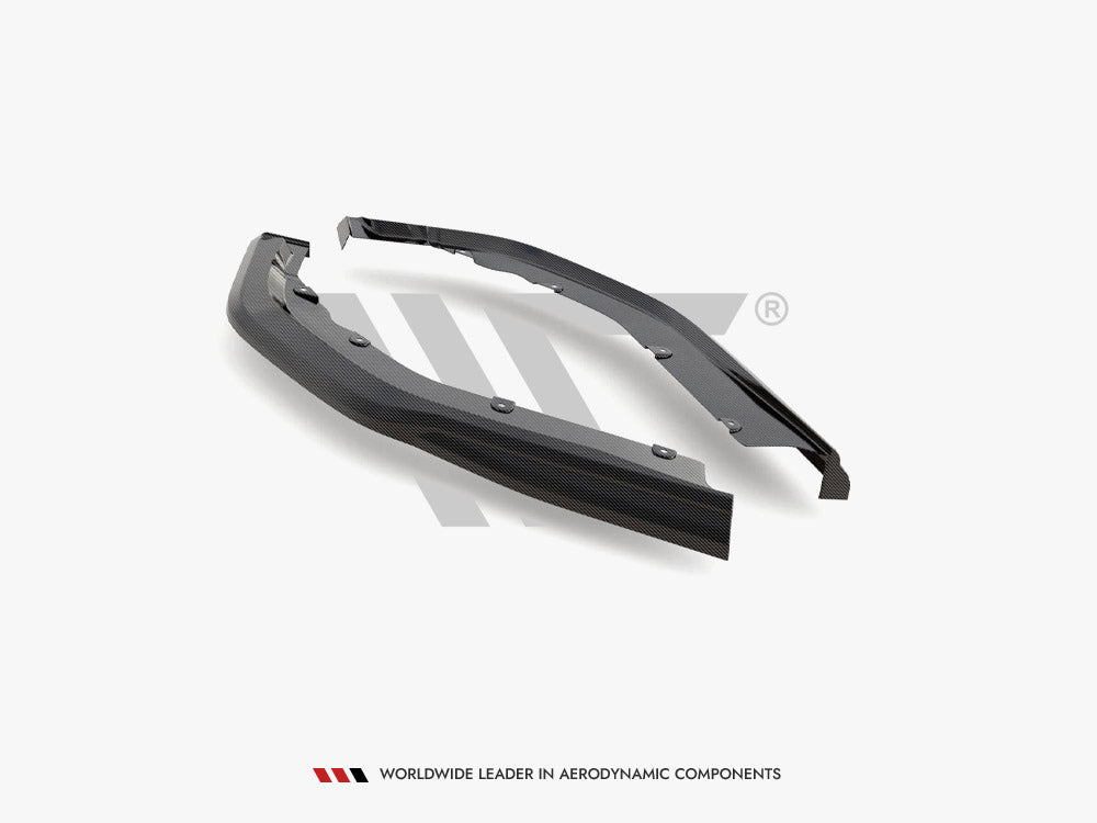 Carbon Fiber Rear Side Splitters Bmw M3 Sedan / Touring G80 / G81