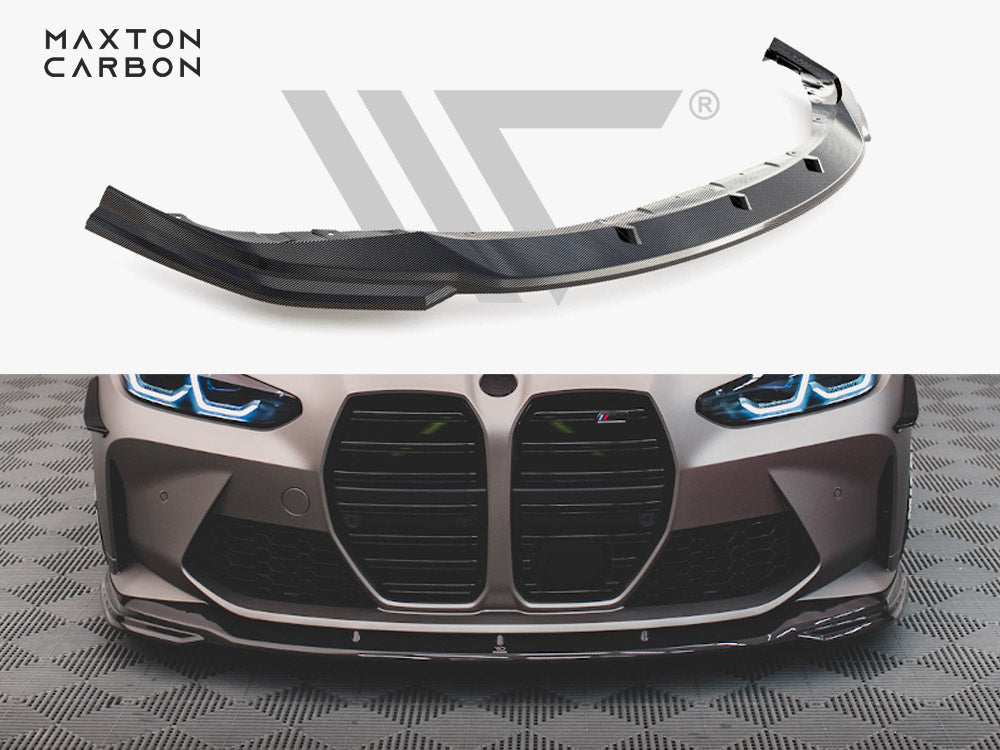 Carbon Fiber Front Splitter V.2 Bmw M4 G82 / M3 G80