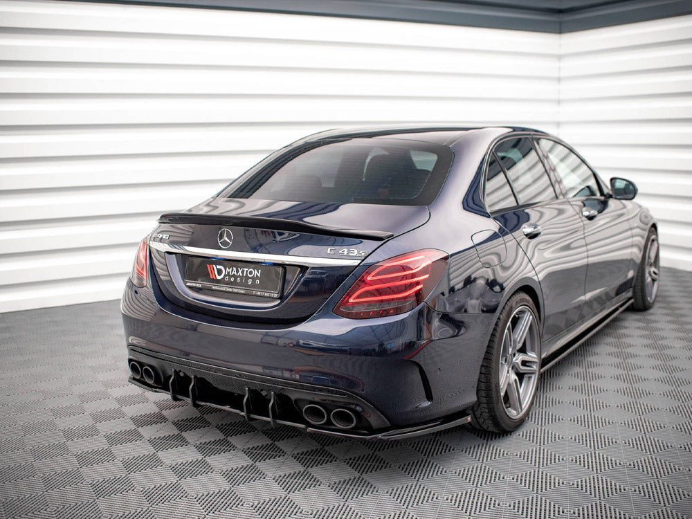 Rear Side Splitters Mercedes-AMG C43 Sedan / Estate W205 / S205 Facelift