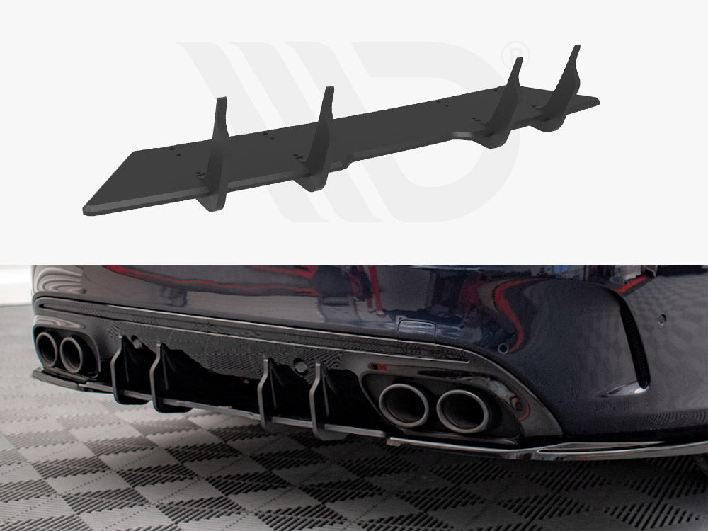 Street PRO Rear Diffuser Mercedes-AMG C43 Sedan / Estate W205 / S205 Facelift