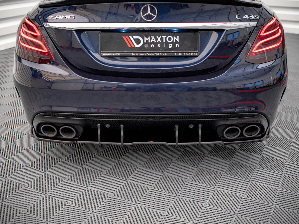 Street PRO Rear Diffuser Mercedes-AMG C43 Sedan / Estate W205 / S205 Facelift