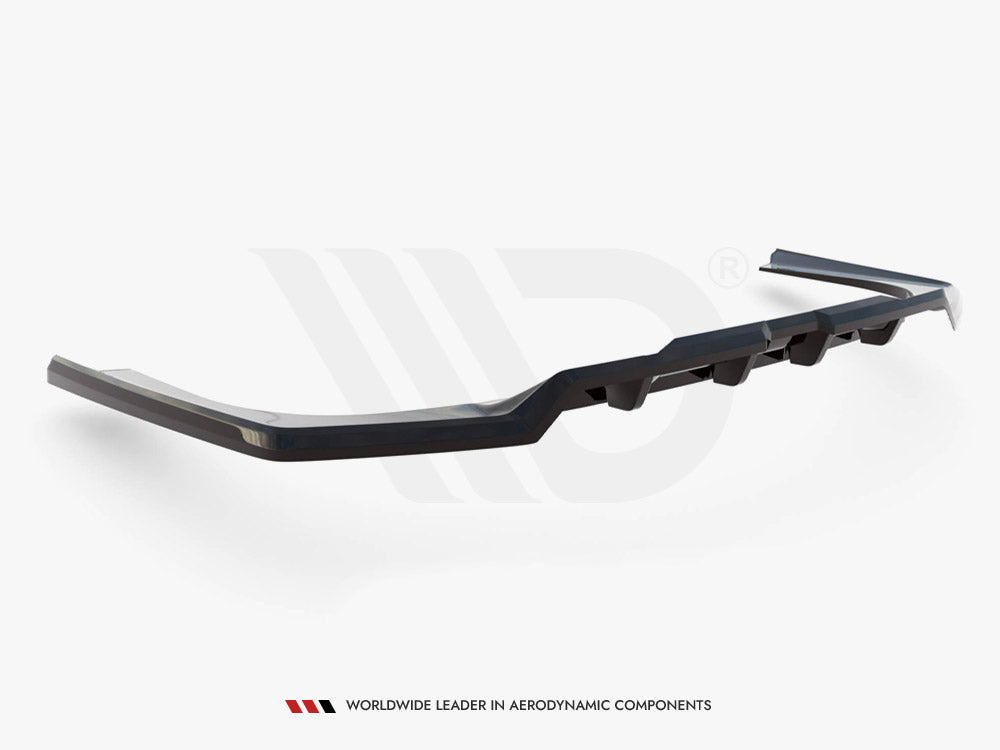 Central Rear Splitter (Vertical Bars) Bmw 7 M-Pack G70