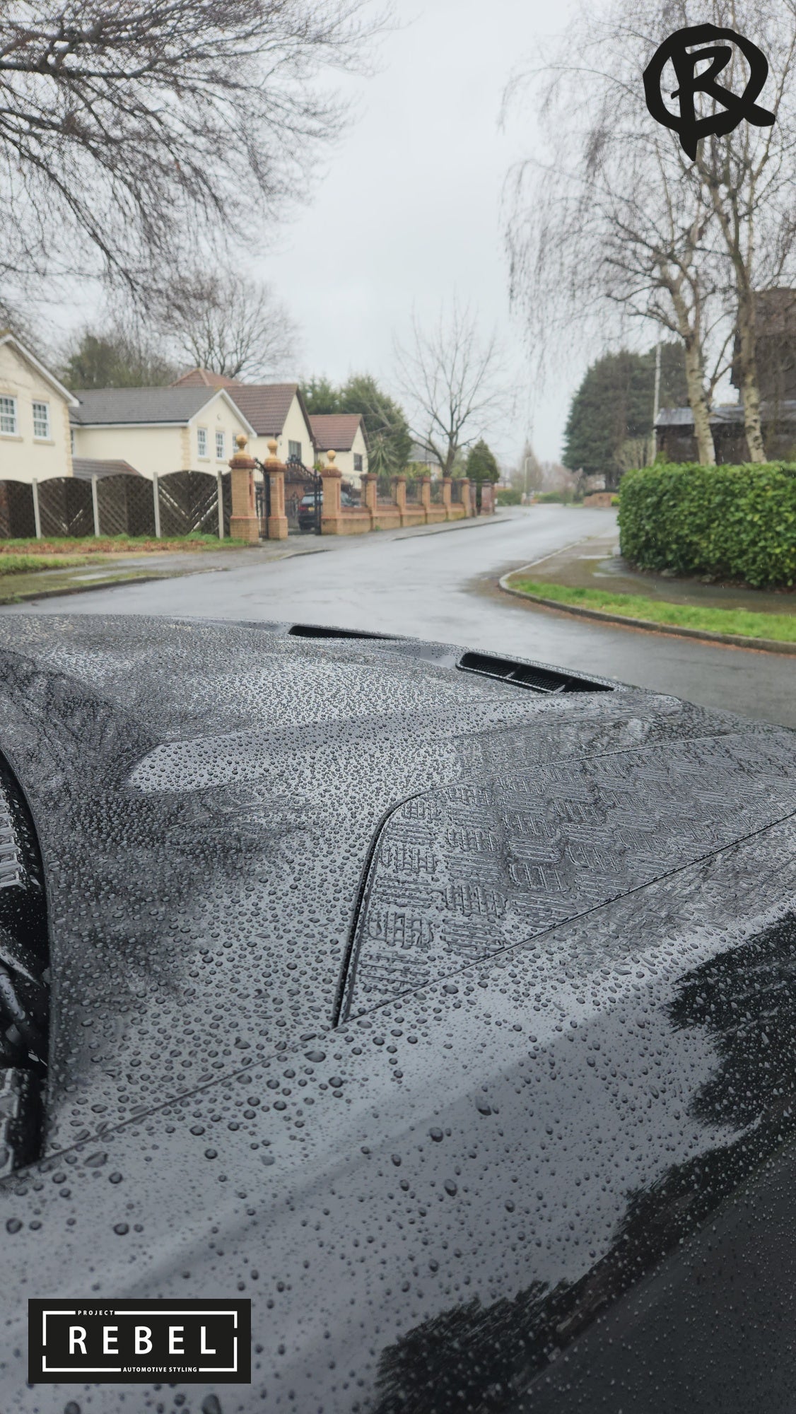 Defender L663 Project Rebel Vented Bonnet Gloss Black / Primer