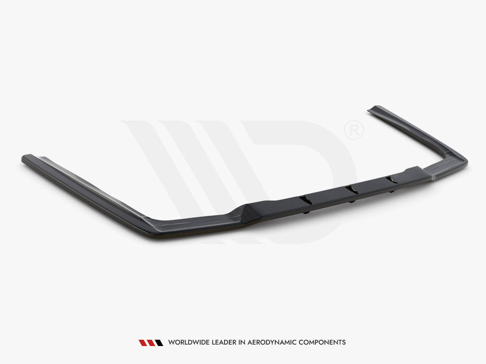 Rear Splitter (Vertical Bars) Mercedes E63 AMG Sedan W212 Facelift