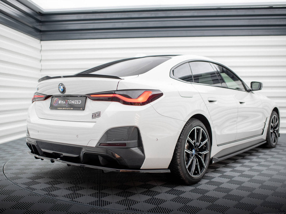 Central Rear Splitter (Vertical Bars) V.1 Bmw I4 M-Pack G26