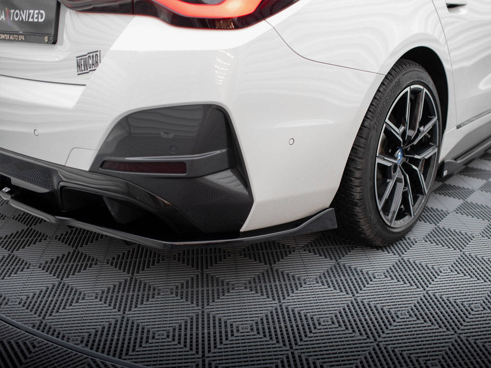 Central Rear Splitter (Vertical Bars) V.2 Bmw I4 M-Pack G26