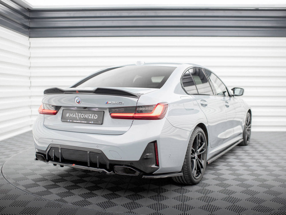 Central Rear Splitter (Vertical Bars) V.1 Bmw M340I G20 / G21 Facelift