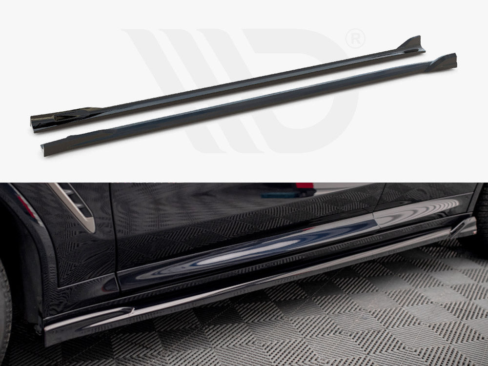 Side Skirts Diffusers V.2 Bmw X4 M-Pack G02