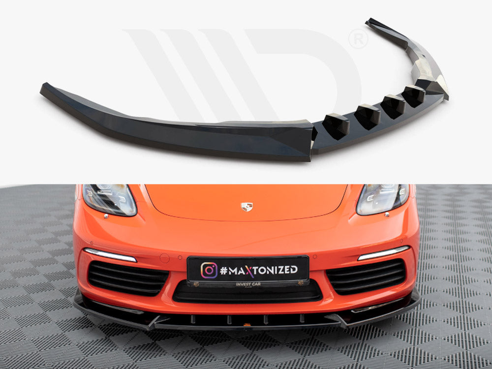 Front Splitter V.1 Porsche 718 Cayman 982C