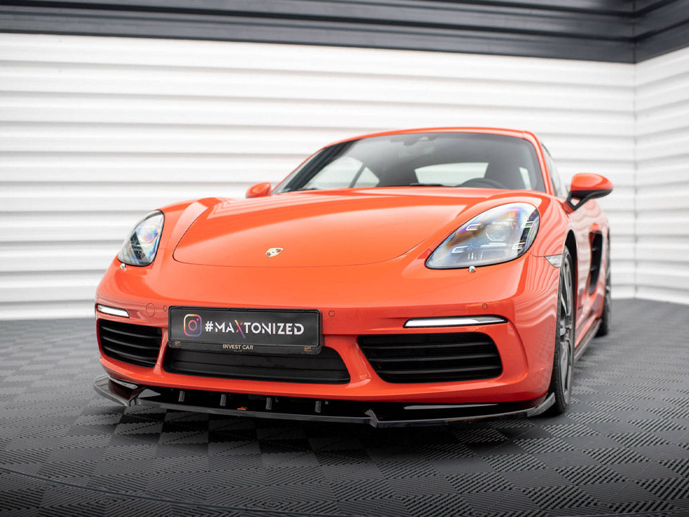 Front Splitter V.1 Porsche 718 Cayman 982C