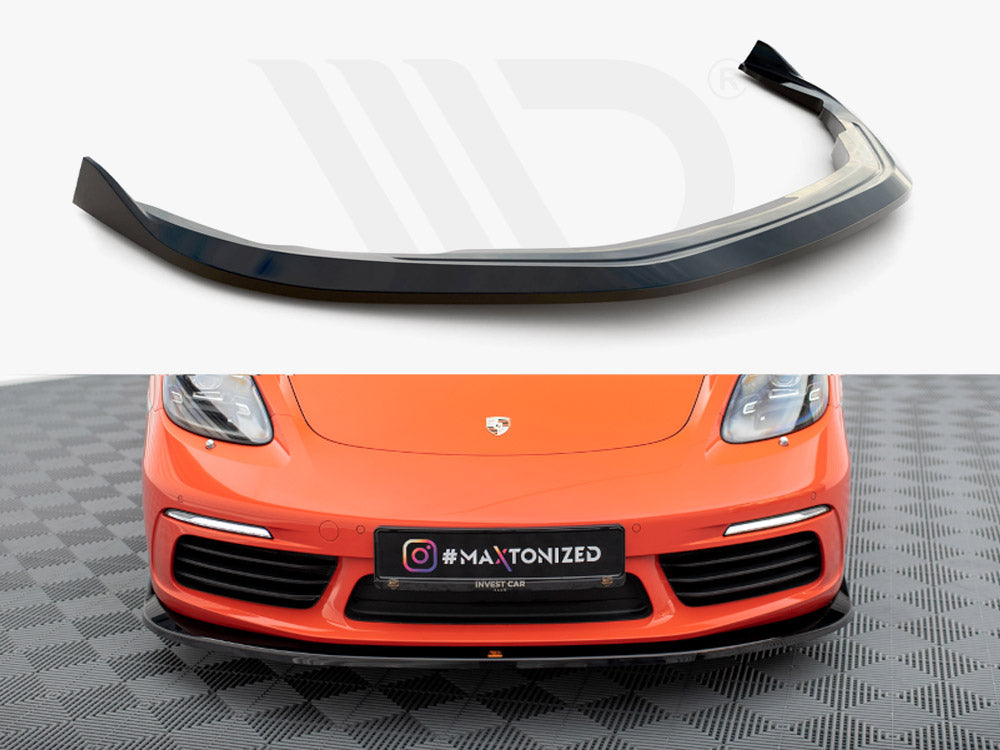 Front Splitter V.2 Porsche 718 Cayman 982C