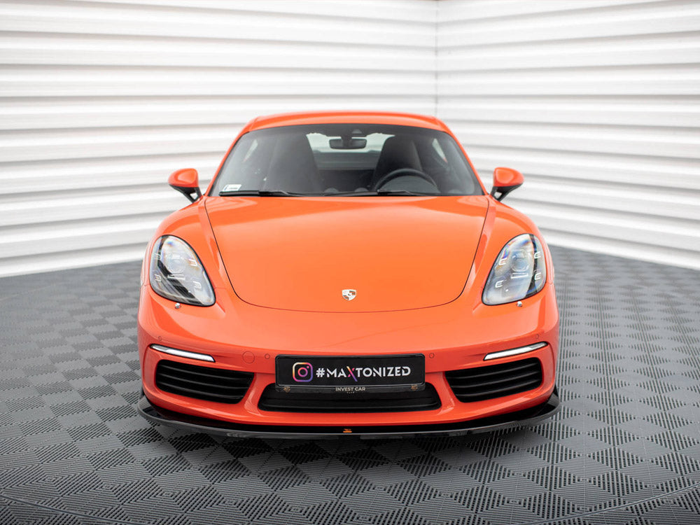 Front Splitter V.2 Porsche 718 Cayman 982C