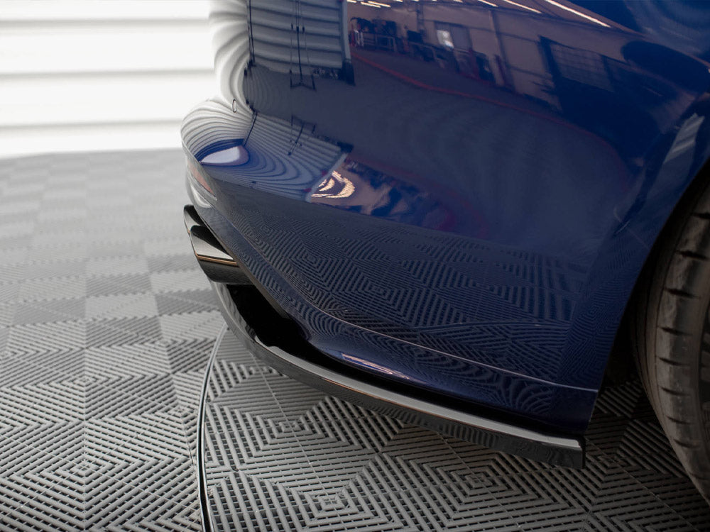 Rear Splitter (Vertical Bars) Porsche Panamera E-Hybrid 971 Facelift