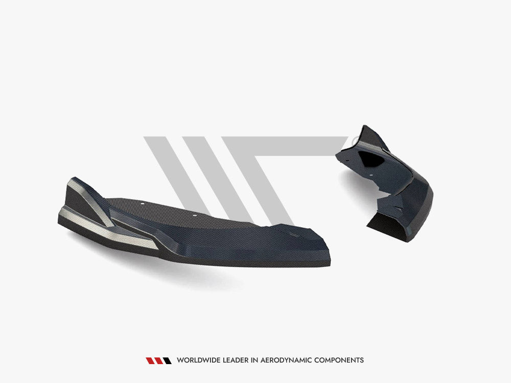 Carbon Fiber Rear Side Splitters Bmw 1 F40 M-Pack / M135I