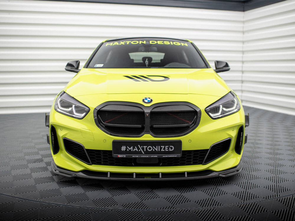 Carbon Fiber Front Bumper Wings (Canards) Bmw 1 F40 M-Pack / M135I