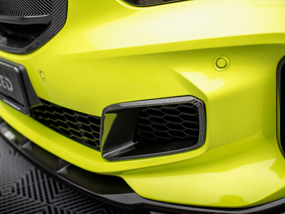 Carbon Fiber Front Bumper Side Vents Bmw 1 F40 M-Pack / M135I