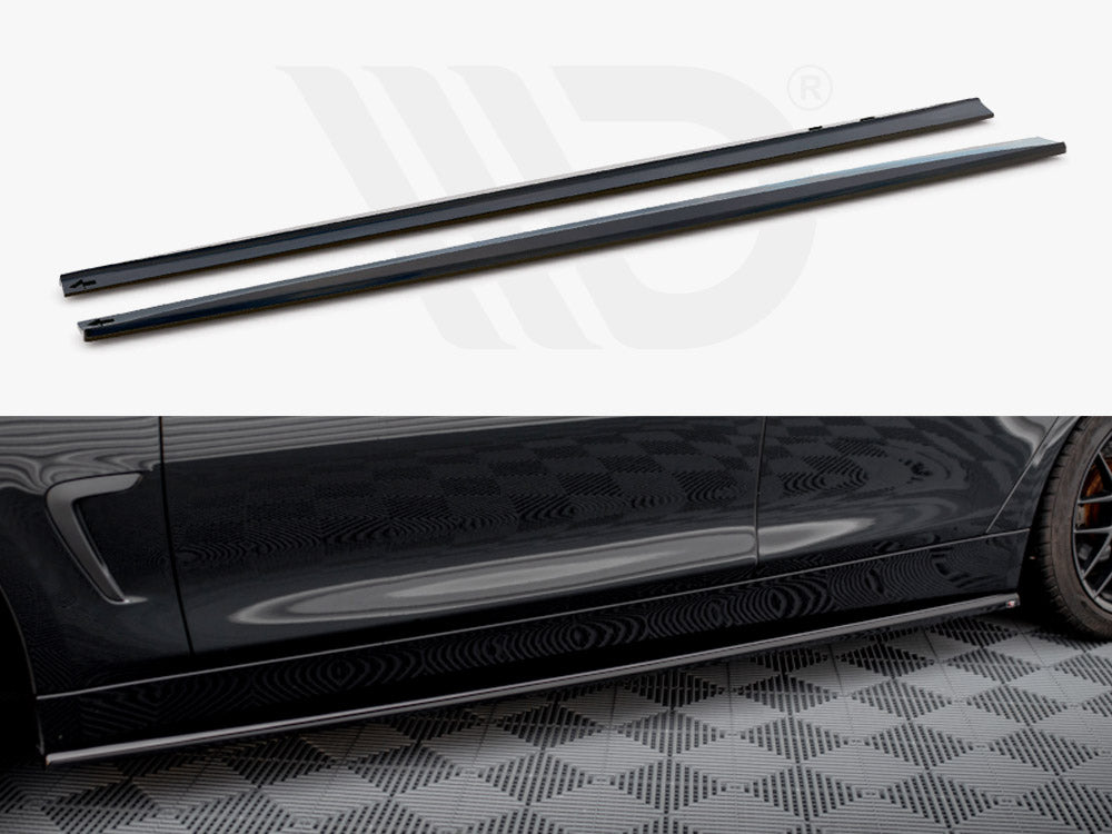 Side Skirts Diffusers Bmw 4 Coupe / Gran Coupe / Cabrio F32 / F36 / F33