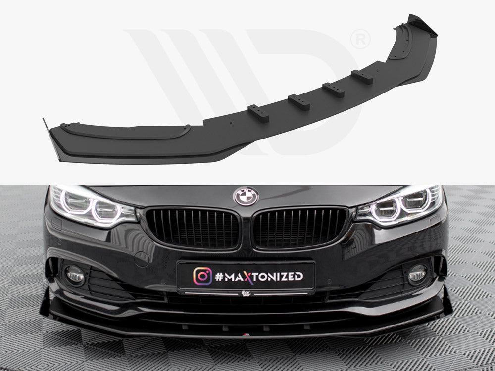 Street Pro Front Splitter + Flaps Bmw 4 Gran Coupe F36