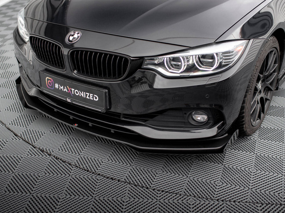 Street Pro Front Splitter + Flaps Bmw 4 Gran Coupe F36