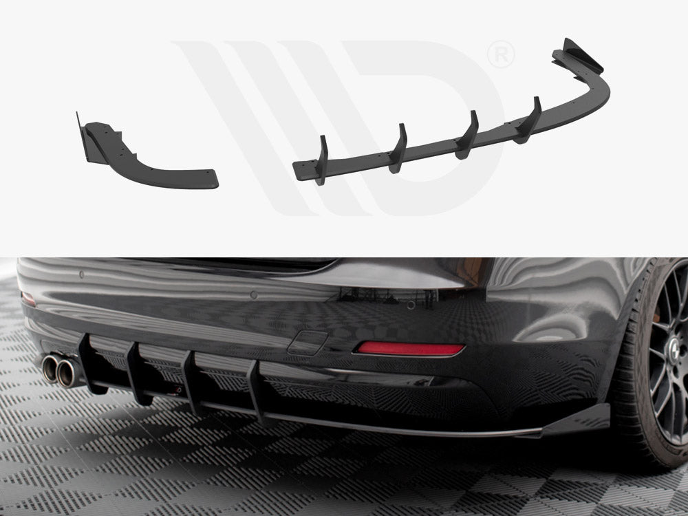 Street Pro Rear Diffuser + Flaps Bmw 4 Gran Coupe F36