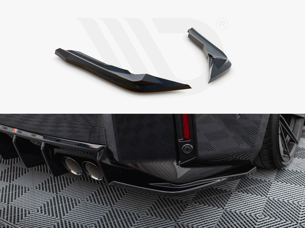 Rear Side Splitters V.3 (For Rear Valance V.1) Bmw M2 G87