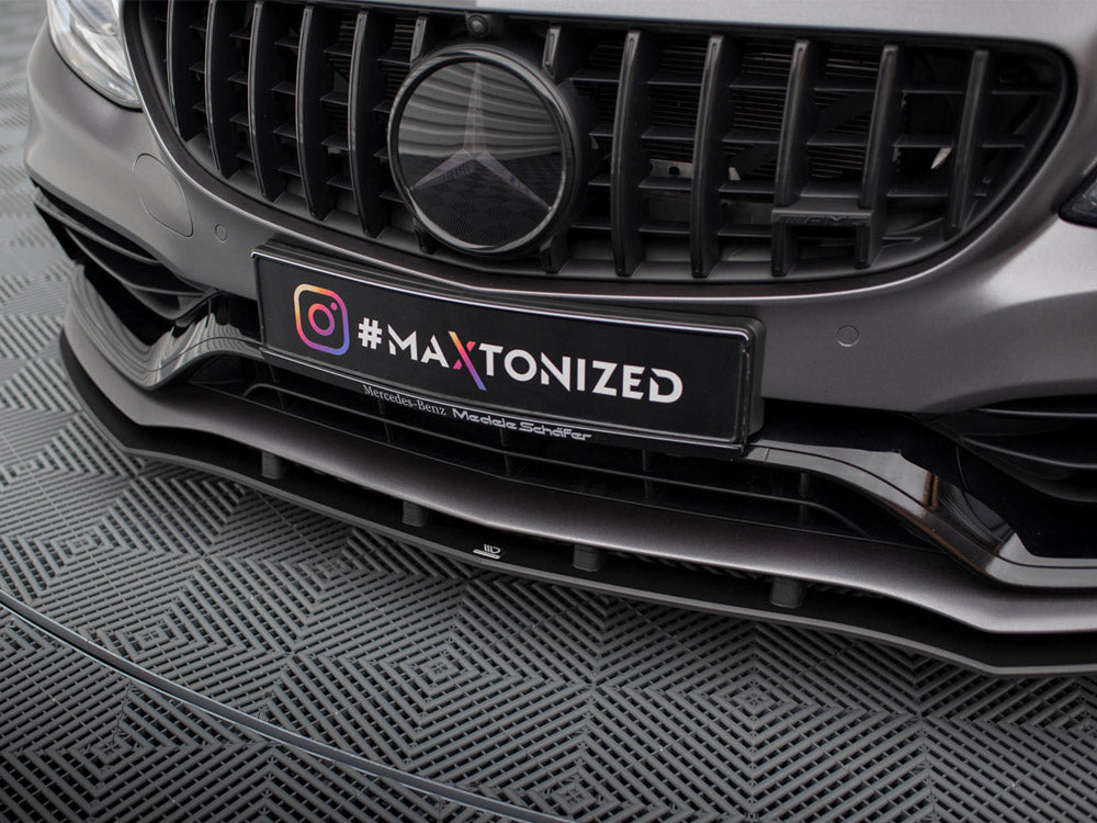 Street PRO Front Splitter Mercedes-AMG C63 Sedan / Estate W205 Facelift
