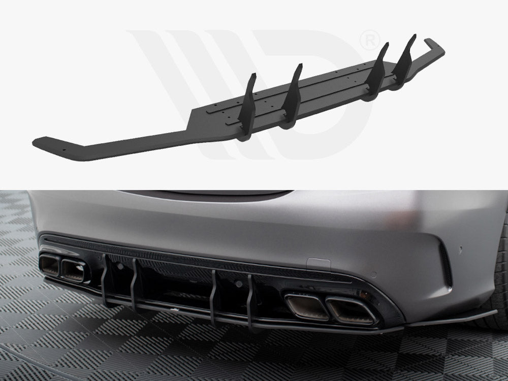 Street PRO Rear Diffuser Mercedes-AMG C63 Sedan / Estate W205 Facelift