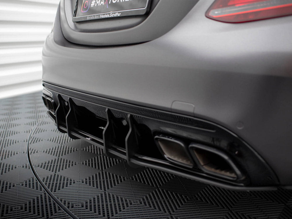 Street PRO Rear Diffuser Mercedes-AMG C63 Sedan / Estate W205 Facelift