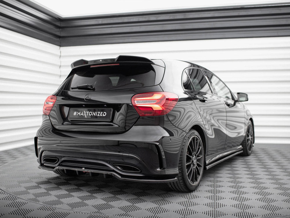 Rear Splitter (Vertical Bars) Mercedes-Benz A AMG-Line W176 Facelift