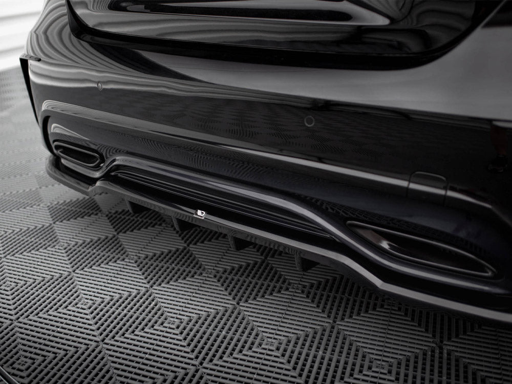 Rear Splitter (Vertical Bars) Mercedes-Benz A AMG-Line W176 Facelift