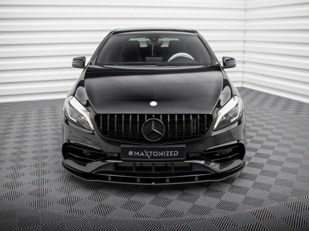 Street PRO Front Splitter Mercedes-Benz A AMG-Line W176 Facelift