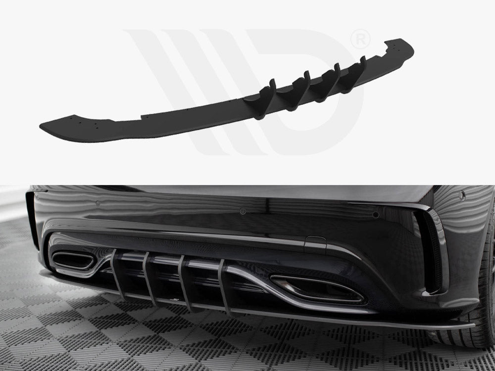 Street PRO Rear Diffuser Mercedes-Benz A AMG-Line W176 Facelift