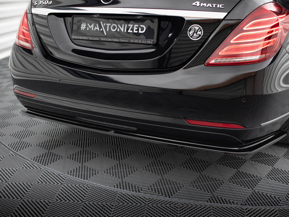 Central Rear Splitter V.2 Mercedes-Benz S W222